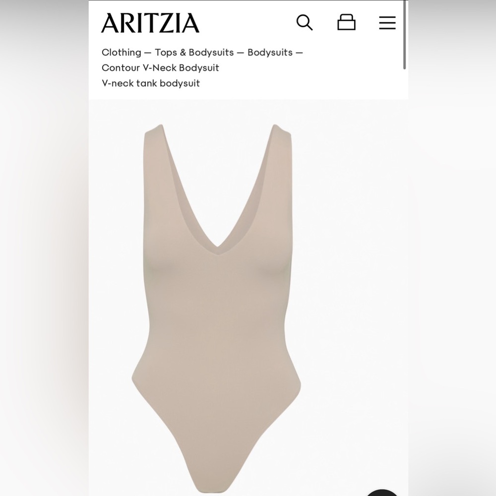 Contour V-Neck Bodysuit